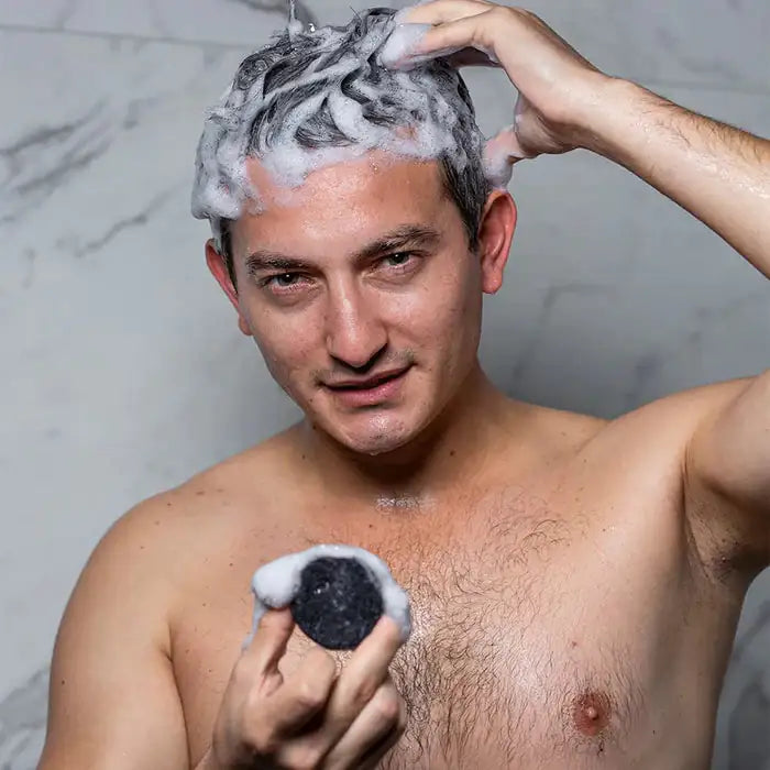Shampoo en barra tipo jabón Anticanas