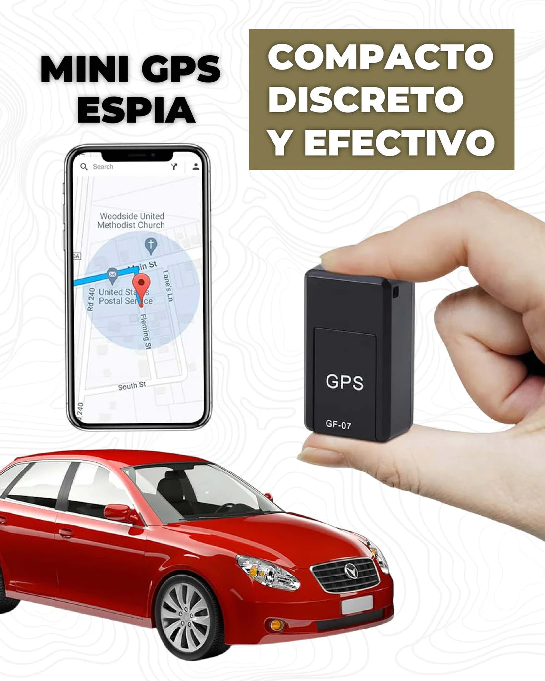 Mini GPS Espía