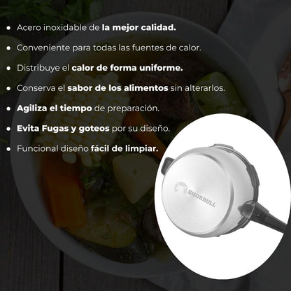 Olla Express de 8 Litros