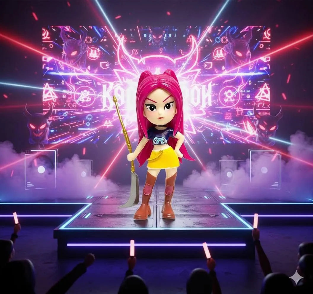 Set de 6 Figuras Guerreras K-Pop – Demon Hunters