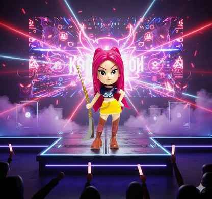 Set de 6 Figuras Guerreras K-Pop – Demon Hunters